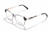 Enni Marco 🇮🇹 Square ( Made in Italy ) Women Optical Frames - نضاره دوت كوم | رقم 1 للنظارات الأصليه في مصر
