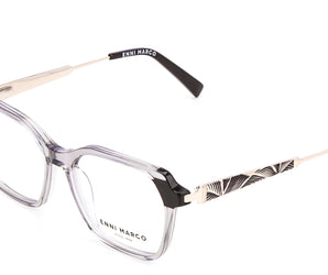 Enni Marco 🇮🇹 Square ( Made in Italy ) Women Optical Frames