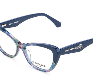 Enni Marco 🇮🇹 Cat Eye ( Made in Italy ) Women Optical Frames