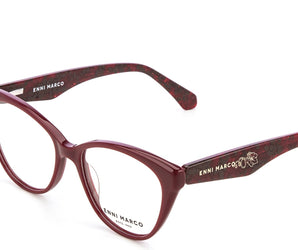 Enni Marco 🇮🇹 Cat Eye ( Made in Italy ) Women Optical Frames