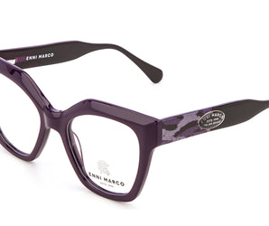 Enni Marco 🇮🇹 Cat Eye ( Made in Italy ) Women Optical Frames