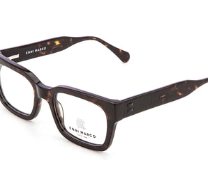 Enni Marco 🇮🇹 Square ( Made in Italy ) Men Optical Frames