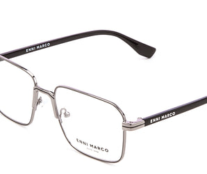 Enni Marco 🇮🇹 Square ( Made in Italy ) Men Optical Frames