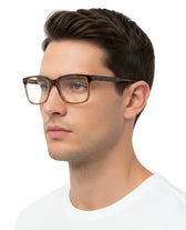 Enni Marco 🇮🇹 Square ( Made in Italy ) Men Optical Frames - نضاره دوت كوم | رقم 1 للنظارات الأصليه في مصر
