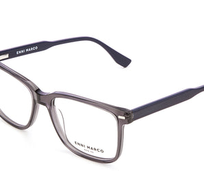 Enni Marco 🇮🇹 Square ( Made in Italy ) Men Optical Frames