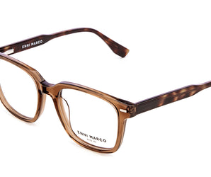 Enni Marco 🇮🇹 ( Made in Italy ) Square Men's Optical Frame