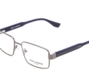 Enni Marco 🇮🇹 Rectangle ( Made in Italy ) Men Optical Frames