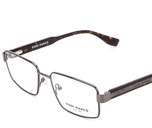 Enni Marco 🇮🇹 Rectangle ( Made in Italy ) Men Optical Frames
