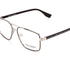 Enni Marco 🇮🇹 ( Made in Italy ) Square Men's Optical Frame