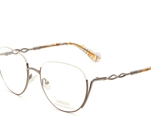 Enni Marco 🇮🇹 Round ( Made in Italy ) Women Optical Frames