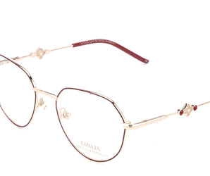 Enni Marco 🇮🇹 Round ( Made in Italy ) Women Optical Frames