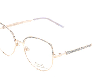 Enni Marco 🇮🇹 Cat Eye ( Made in Italy ) Women Optical Frames