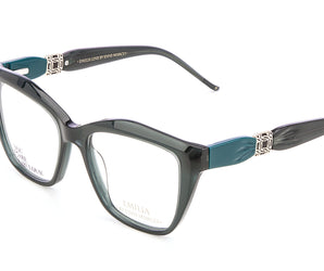 Enni Marco 🇮🇹 ( Made in Italy ) Square Women's Optical Frame