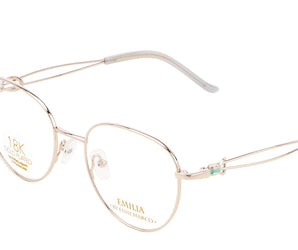 Enni Marco 🇮🇹 Round ( Made in Italy ) Women Optical Frames - نضاره دوت كوم | رقم 1 للنظارات الأصليه في مصر