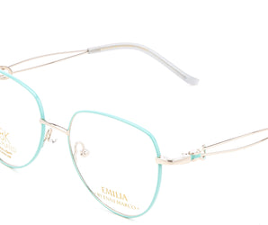 Enni Marco 🇮🇹 Round ( Made in Italy ) Women Optical Frames