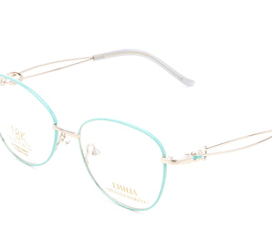 Enni Marco 🇮🇹 Square ( Made in Italy ) Women Optical Frames