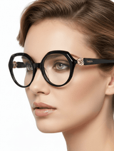 Enni Marco 🇮🇹 ( Made in Italy ) Cat Eye Women's Optical Frame - نضاره دوت كوم | رقم 1 للنظارات الأصليه في مصر