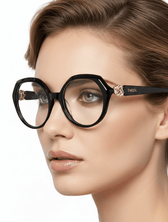 Enni Marco 🇮🇹 ( Made in Italy ) Cat Eye Women's Optical Frame - نضاره دوت كوم | رقم 1 للنظارات الأصليه في مصر
