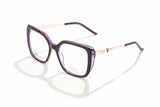Enni Marco 🇮🇹 ( Made in Italy ) Square Women's Optical Frame - نضاره دوت كوم | رقم 1 للنظارات الأصليه في مصر