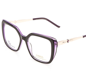 Enni Marco 🇮🇹 ( Made in Italy ) Square Women's Optical Frame - نضاره دوت كوم | رقم 1 للنظارات الأصليه في مصر
