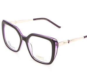 Enni Marco 🇮🇹 ( Made in Italy ) Square Women's Optical Frame
