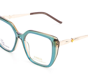 Enni Marco 🇮🇹 Square ( Made in Italy ) Women Optical Frames - نضاره دوت كوم | رقم 1 للنظارات الأصليه في مصر