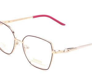Enni Marco 🇮🇹 Cat Eye ( Made in Italy ) Women Optical Frames