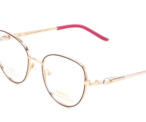 Enni Marco 🇮🇹 Cat Eye ( Made in Italy ) Women Optical Frames