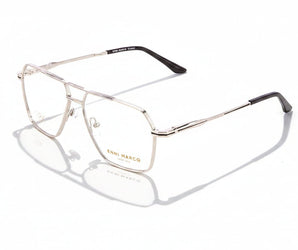 Enni Marco 🇮🇹 Square ( Made in Italy ) Men Optical Frames - نضاره دوت كوم | رقم 1 للنظارات الأصليه في مصر