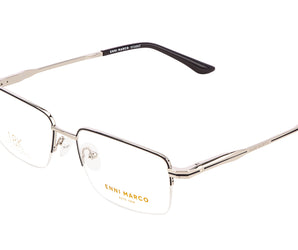 Enni Marco 🇮🇹 ( Made in Italy ) Aviator Men's Optical Frame