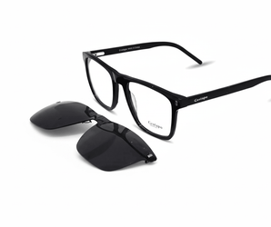 Gestapo Square Men Clip on Polarized - نضاره دوت كوم | رقم 1 للنظارات الأصليه في مصر