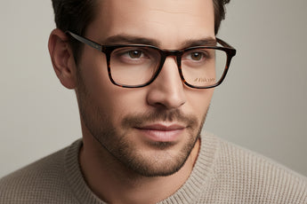 Falcon Square Men's Optical Frame - نضاره دوت كوم | رقم 1 للنظارات الأصليه في مصر