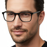 Falcon Square Men's Optical Frame - نضاره دوت كوم | رقم 1 للنظارات الأصليه في مصر