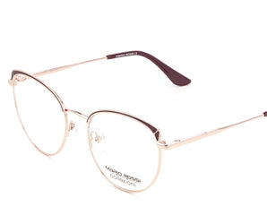 🇮🇹 Mario Rossi 🇮🇹 ( Made in Italy ) Round Women's Optical Frame
