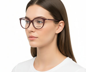 Mario Rossi 🇮🇹 ( Made in Italy ) Cat Eye Women's Optical Frames - نضاره دوت كوم | رقم 1 للنظارات الأصليه في مصر