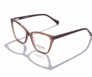 🇮🇹 Mario Rossi 🇮🇹 ( Made in Italy ) Square Women's Optical Frame - نضاره دوت كوم | رقم 1 للنظارات الأصليه في مصر