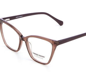 🇮🇹 Mario Rossi 🇮🇹 ( Made in Italy ) Square Women's Optical Frame - نضاره دوت كوم | رقم 1 للنظارات الأصليه في مصر