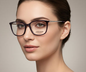 Mario Rossi 🇮🇹 ( Made in Italy ) Square Women's Optical Frame - نضاره دوت كوم | رقم 1 للنظارات الأصليه في مصر