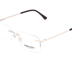 Mario Rossi 🇮🇹 ( Made in Italy ) Square Men's Optical Frames Rimless - نضاره دوت كوم | رقم 1 للنظارات الأصليه في مصر