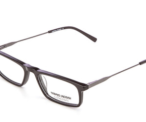 Mario Rossi 🇮🇹 ( Made in Italy ) Rectangle Men's Optical Frames Reading Halfmoon
