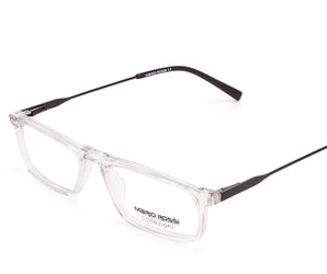 Mario Rossi 🇮🇹 ( Made in Italy ) Rectangle Men's Optical Frames Reading Halfmoon