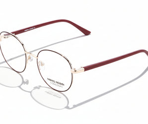 🇮🇹 Mario Rossi 🇮🇹 ( Made in Italy ) round Women's Optical Frames - نضاره دوت كوم | رقم 1 للنظارات الأصليه في مصر