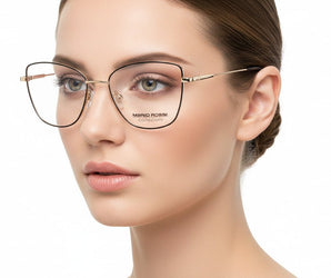 Mario Rossi 🇮🇹 ( Made in Italy ) Cat Eye Women's Optical Frames - نضاره دوت كوم | رقم 1 للنظارات الأصليه في مصر