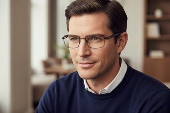 Mario Rossi 🇮🇹 ( Made in Italy ) Square Men's Optical Frames - نضاره دوت كوم | رقم 1 للنظارات الأصليه في مصر