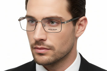 Mario Rossi 🇮🇹 ( Made in Italy ) Square Men's Optical Frames - نضاره دوت كوم | رقم 1 للنظارات الأصليه في مصر