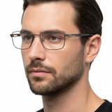 Mario Rossi 🇮🇹 ( Made in Italy ) Square Men's Optical Frames - نضاره دوت كوم | رقم 1 للنظارات الأصليه في مصر
