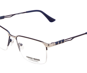 Mario Rossi 🇮🇹 ( Made in Italy ) Rectangle Men's Optical Frames  half frame