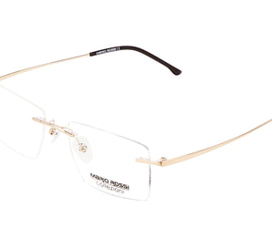 Mario Rossi 🇮🇹 ( Made in Italy ) Square Men's Optical Frames Rimless