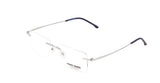 Mario Rossi 🇮🇹 ( Made in Italy ) Square Men's Optical Frames Rimless - نضاره دوت كوم | رقم 1 للنظارات الأصليه في مصر