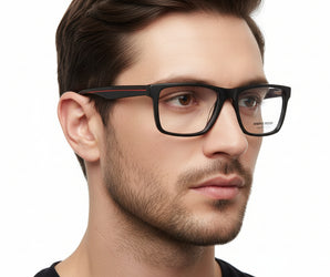 Mario Rossi 🇮🇹 ( Made in Italy ) Square Men's Optical Frames - نضاره دوت كوم | رقم 1 للنظارات الأصليه في مصر
